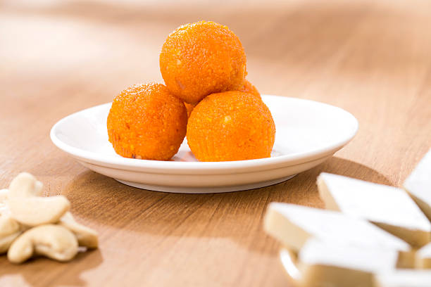 Kaju Katli and Motichoor Laddu
