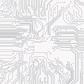 Circuit board background. Vector electronic background.