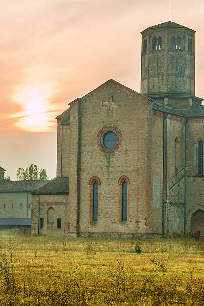 修道院 paradigna をパルマ（イタリア） - ghotic ストックフォトと画像