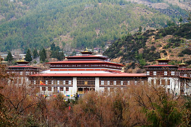 istock Tashichho Dzong in Thimphu 532351002
