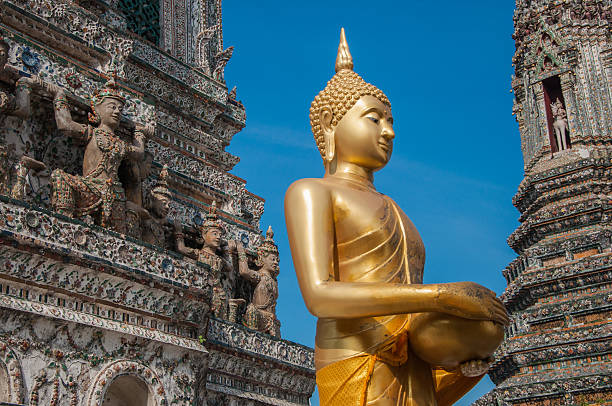 istock Golden Buddha at Wat Arun, Bangkok, Thailand 532351085