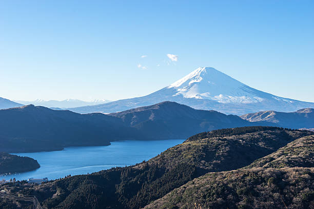 istock Mt. Fuji and Lake Ashi 532351441