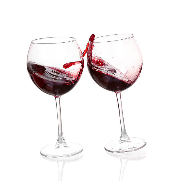 istock Set of glasses with red wine 532352087