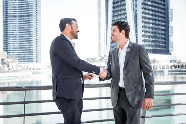 istock Business Executives Joining Hands in Agreement 532352472