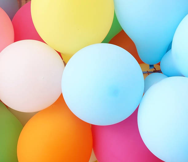 istock Colorful many balloons for background 532352497