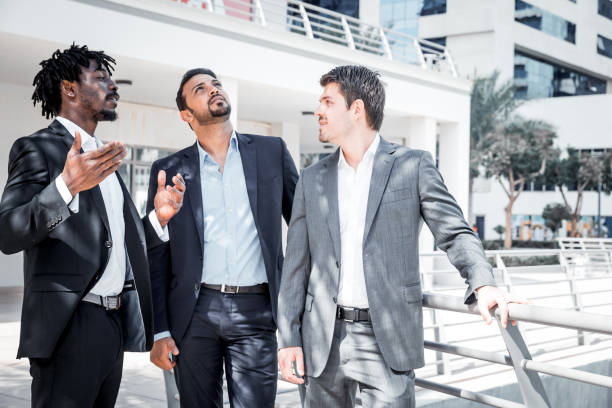 istock Team of Business Professionals having discussion 532352892