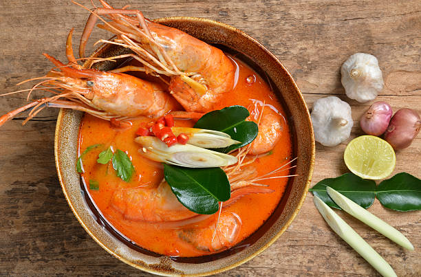 istock Tom Yum Kung and condiments (Thai cuisine). 532352925