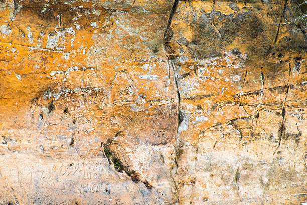 istock winter sandstone cliffs in the Gaujas National Park, Latvia 532354439
