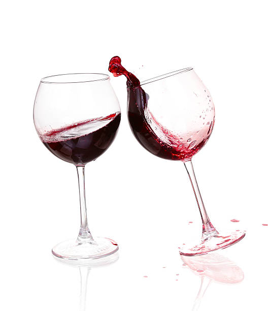 istock Set of glasses with red wine 532354799