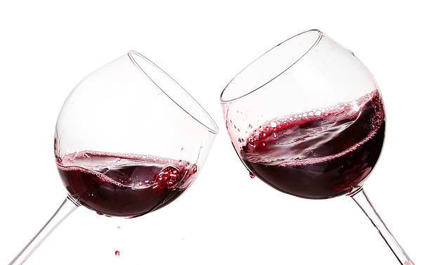 istock Set of glasses with red wine 532357231