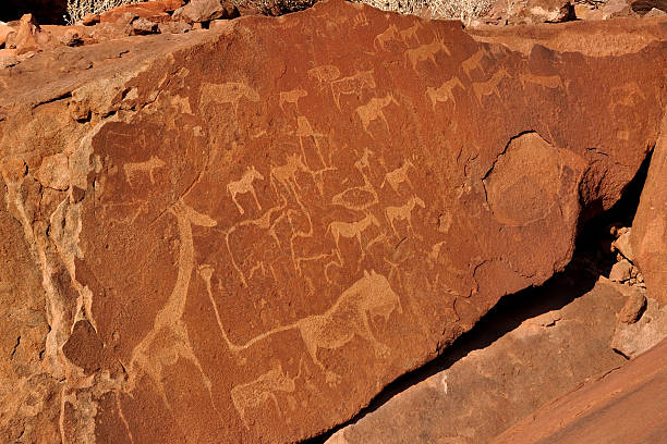 istock Rock engravings of Twyfelfontein 532358005