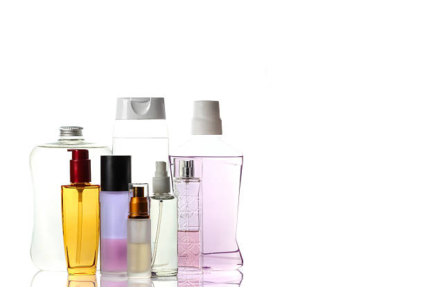 istock Bottle of moisturizer on white background 532372423