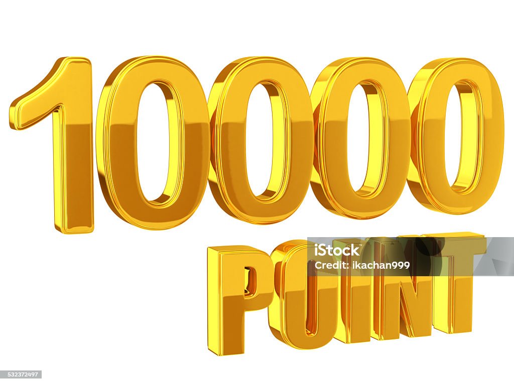 Loyalty program  10000points 2015 Stock Photo