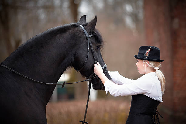 istock Girl and horse 532372717