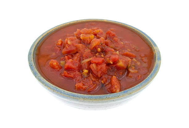 istock Diced tomatoes with jalapeno peppers in bowl 532373395