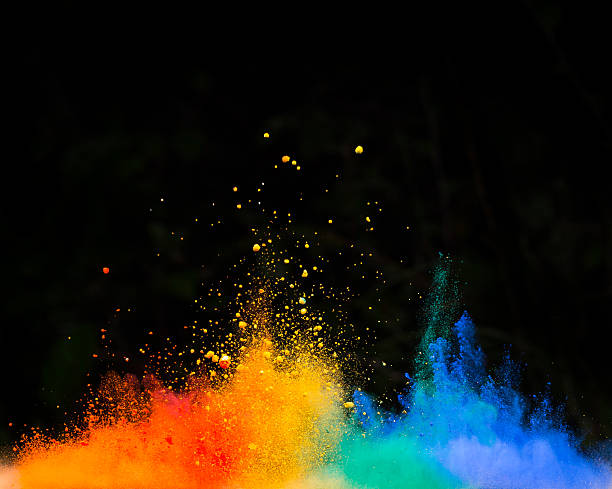 istock launched colorful powder over black 532373719
