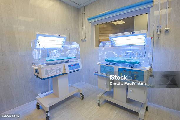 Infant Incubator In A Hospital Ward Stock Photo - Download Image Now - Neonatal Intensive Care Unit, Bed - Furniture, Incubator