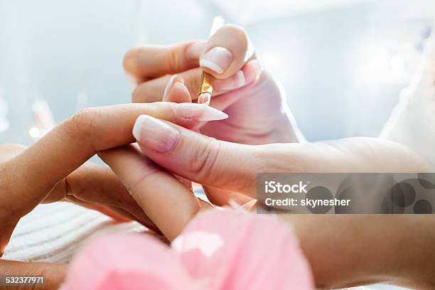 Manicure Stock Photo - Download Image Now - Beauty Spa, Nail Brush, 2015