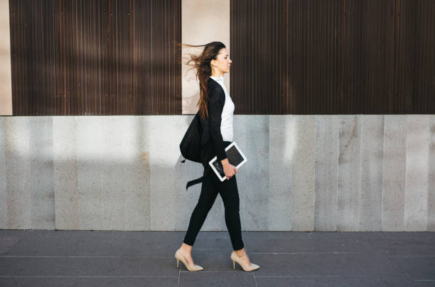 istock Business woman with digital tablet 532378071