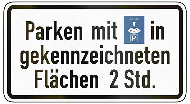 istock Two Hours With Parking Disc In Marked Areas 532378639