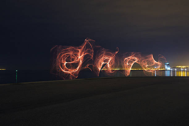istock Light Painting on the Pier 532379643