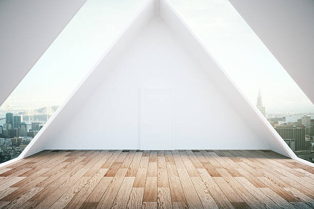 istock Loft interior wooden floor 532384540