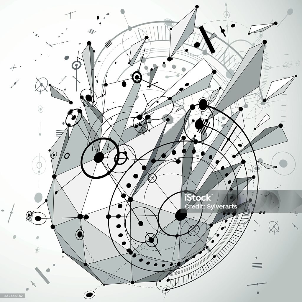 Ilustración de Técnica Dibujo Hecho A Través De Malla De Líneas Círculos Y Geométrica y más Vectores Libres de Derechos de Blanco y negro - iStock Ilustración de Técnica Dibujo Hecho A Través De Malla De Líneas Círculos Y Geométrica y más Vectores Libres de Derechos de Blanco y negro - iStock