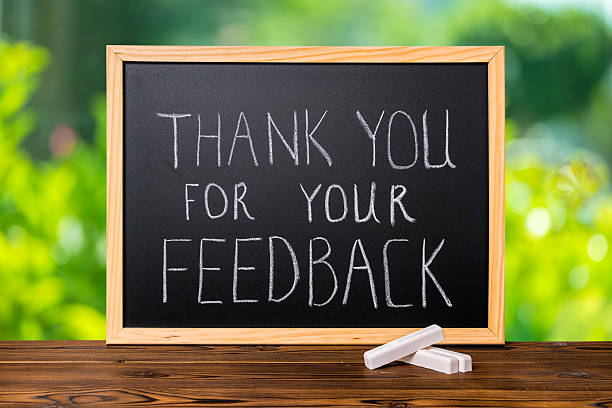 istock handwriting text thank you for your feedback is written 532385556