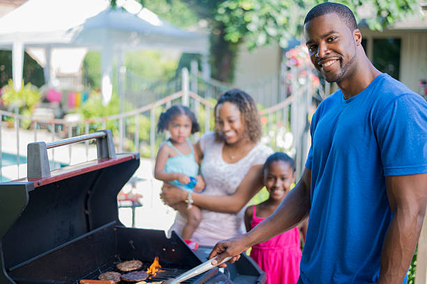 istock Barbecuing Together on Father's Day 532389556