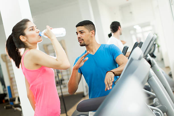 istock Young people in the gym 532391796