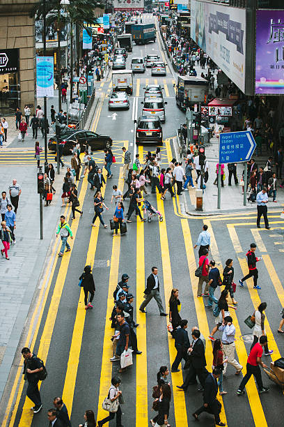 istock Shopping district, Central, Hong Kong 532393341