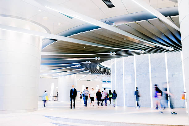 istock Contemporary pedestrian walkway, Hong Kong 532393343