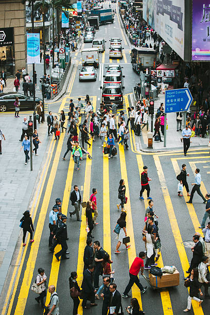 istock Shopping district, Central, Hong Kong 532393345