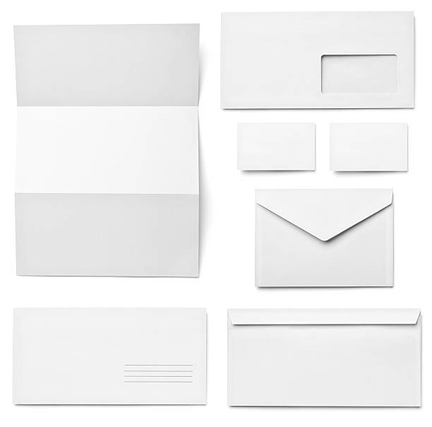istock leaflet letter business card white blank paper template 532393346