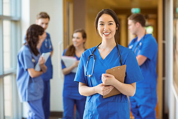 istock Medical student smiling at the camera 532394843