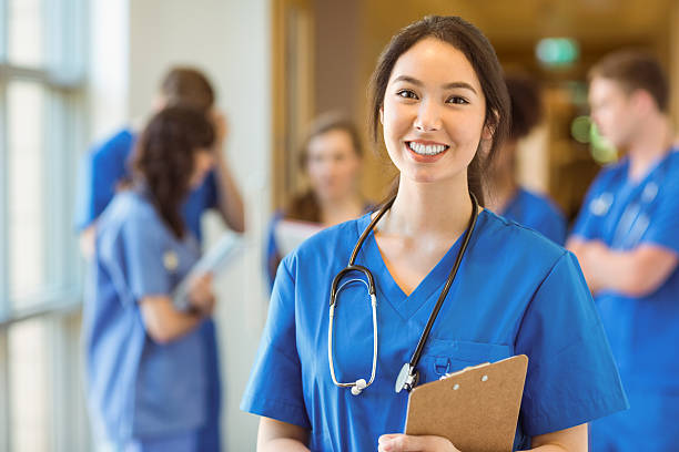 istock Medical student smiling at the camera 532394849