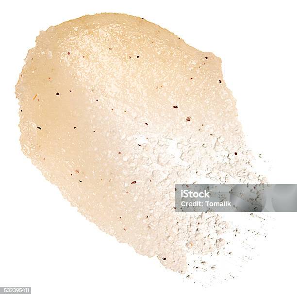 Yellow Textured Body Scrub Stock Photo - Download Image Now - Exfoliation, Color Swatch, Dirty