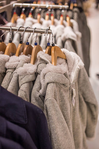 istock Clothing for sale in the shops 532395461