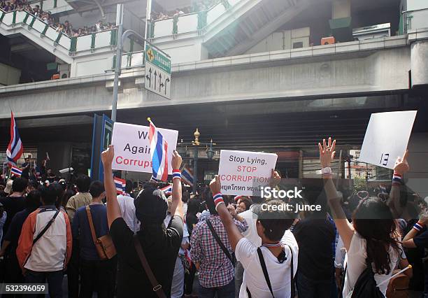 Thailand Anti Corruption Poster 2013 Stock Photo - Download Image Now - Anti-Corruption, 2013, 2015