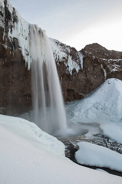 istock Seljalandsfoss Waterfall in Iceland during winter 532396787