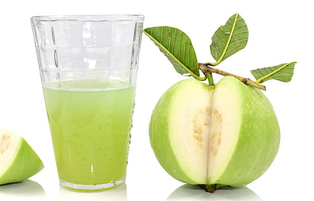 istock Guava juice with splash 532397296