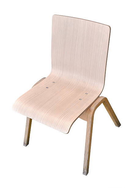 istock Isolated wooden chair 532397738