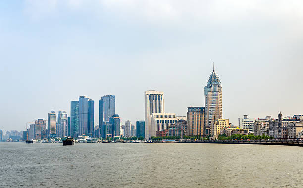 istock Shanghai skyline above the Huangpu River 532399580