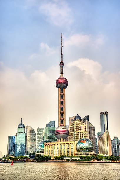 istock Shanghai skyline above the Huangpu River 532399696