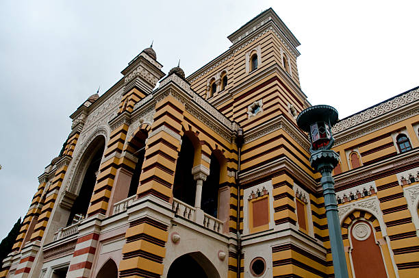トビリシグルジアの旧正教会と修道院 ストックフォト