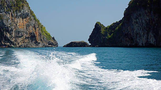 istock limestone rocks at thailands coast 532403912