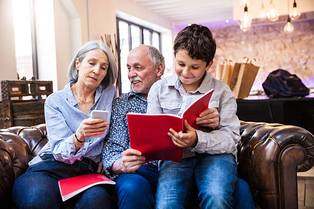 istock School homework at home with grandparents 532406670