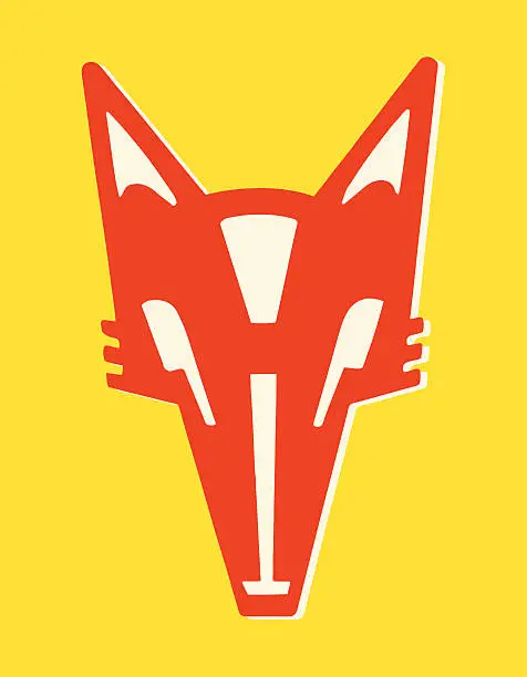 Vector illustration of Fox