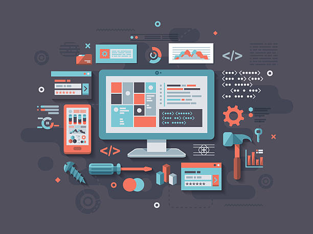 Computer Interface - Illustrationen und Vektorgrafiken - iStock