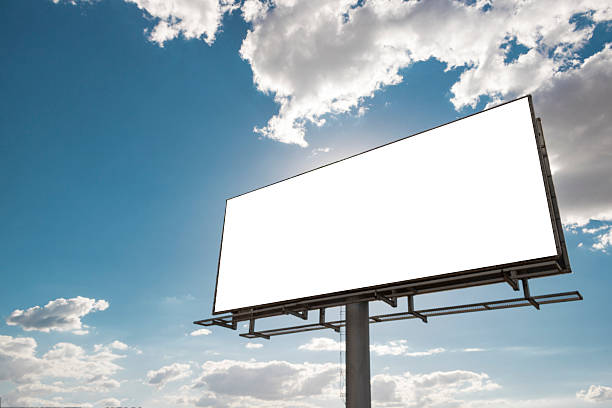 istock Billboard - Empty billboard in a rural location 532415386